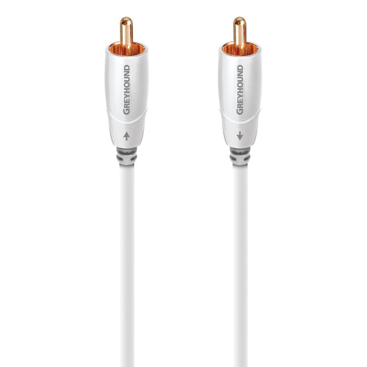 Cable Analógico AudioQuest (RCA-RCA) - 0.5% Plata y Soldado en Frío.