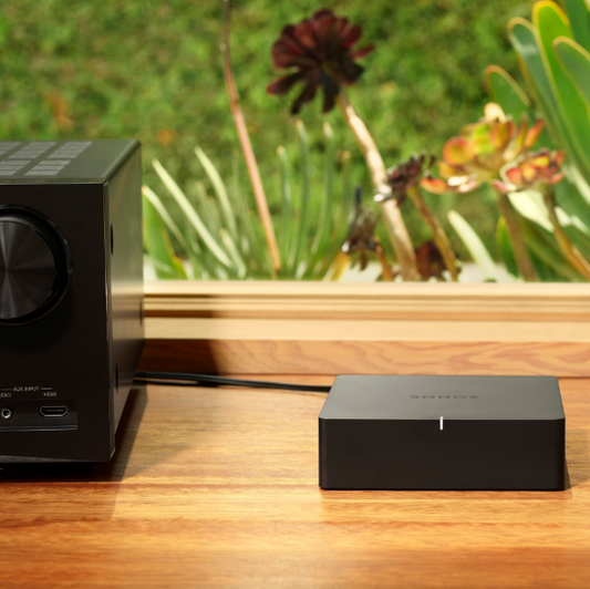 Sonos Port – Reproductor de Audio en Red con WiFi, AirPlay 2 y Streaming para Estéreos Tradicionales