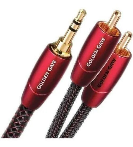 Cable AudioQuest 3.5mm a RCA: Audio de Alta Fidelidad sin Distorsión