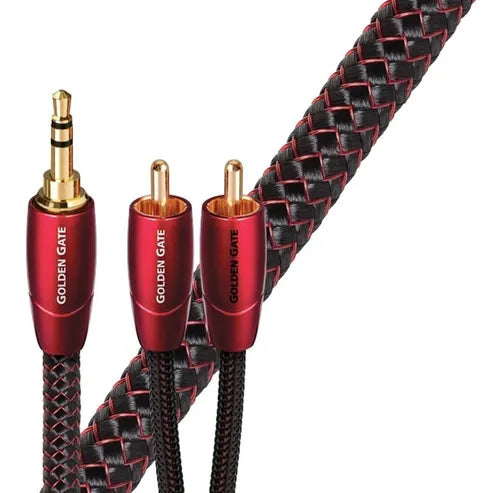 Cable AudioQuest 3.5mm a RCA: Audio de Alta Fidelidad sin Distorsión
