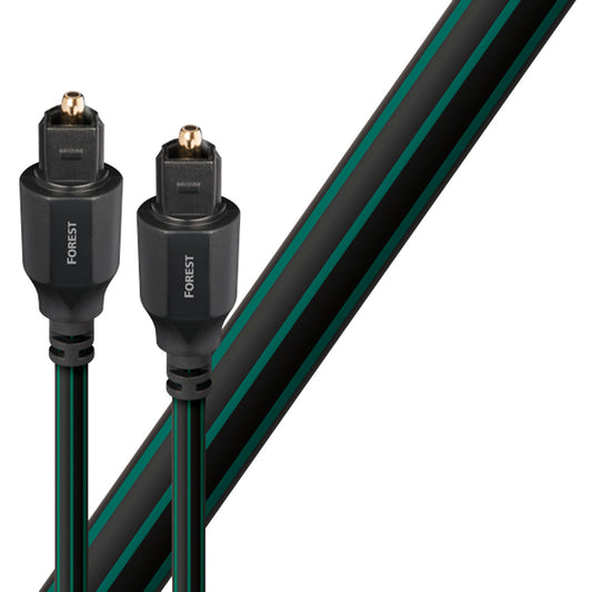 Fibra Óptica Toslink: Fibra de Baja Dispersión y Forro de PVC.