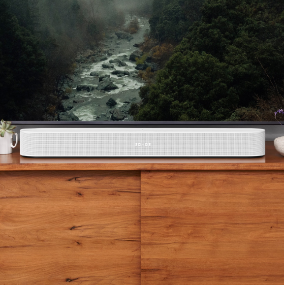 Sonos Beam - (Gen 2) con Dolby Atmos, Sonido de Alta Fidelidad