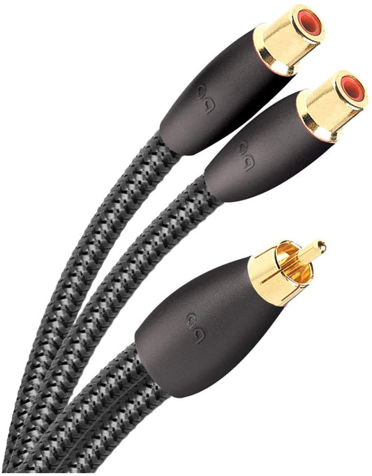 Divisor en "Y" AudioQuest: Ideal para Subwoofer Activo (1M a 2H) de alto Rendimiento.