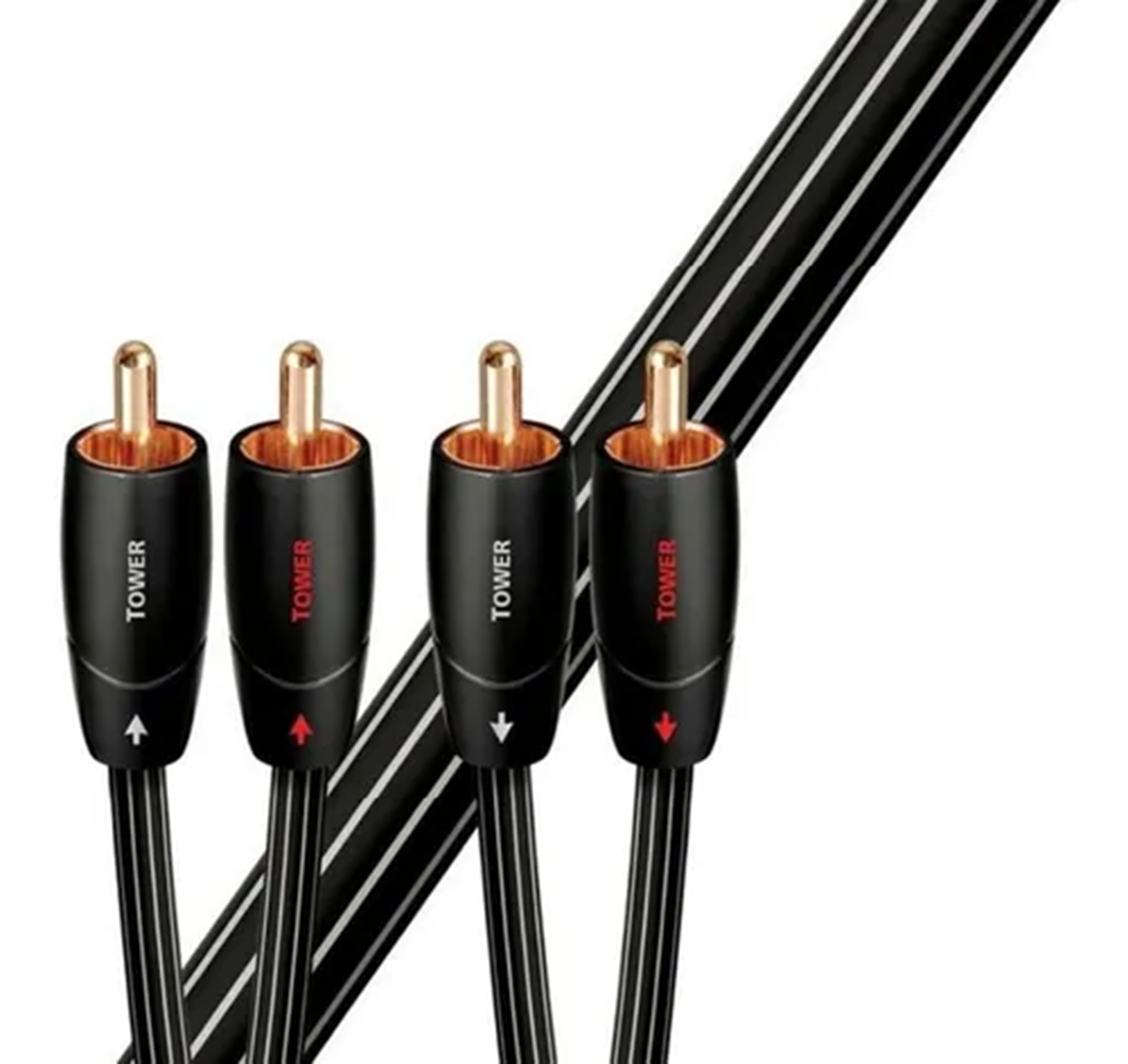 Cable RCA a RCA AudioQuest Tower (Original - Alta Fidelidad)
